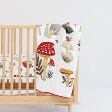 Load image into Gallery viewer, Reversible Quilt - Mushroom