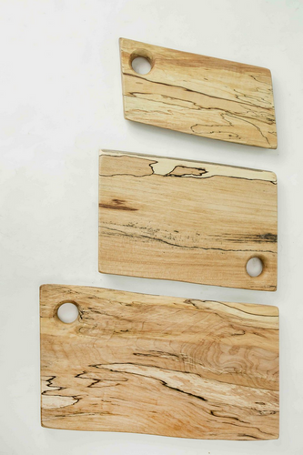 Spalted Maple Rectangle Cutting Boards