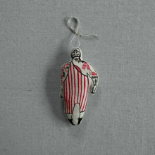 Load image into Gallery viewer, Tattooed Strong Man - Cotton & Lavender Filled Ornament