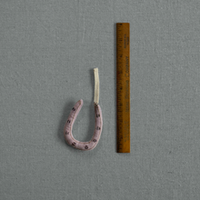 Load image into Gallery viewer, Lucky Horseshoe - Cotton & Lavender Filled Ornament
