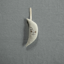 Load image into Gallery viewer, Gold Moon Man - Cotton & Lavender Filled Ornament
