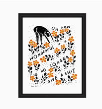 Load image into Gallery viewer, Give A Shit Print