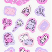 Load image into Gallery viewer, Valentine Sticker Sheet - Love Letters