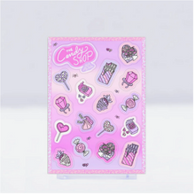 Load image into Gallery viewer, Valentine Sticker Sheet - Candy Shop