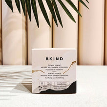 Load image into Gallery viewer, Konjac Facial Sponge - Charcoal
