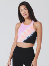 Load image into Gallery viewer, Bella Crop Bralette - Wildrose/Savannah/Onyx