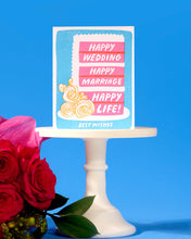 Load image into Gallery viewer, Happy Marriage Happy Life Card