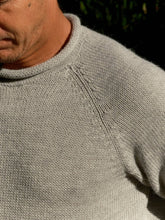 Load image into Gallery viewer, Fisherman Sweater - Pearl Gray
