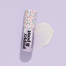 Load image into Gallery viewer, Lip Balm - Purple Birthday Confetti Cake