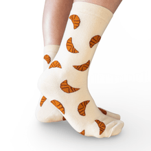 Load image into Gallery viewer, Croissant Crew Socks