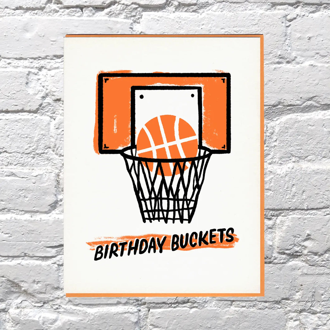 Birthday Buckets Card