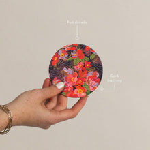 Load image into Gallery viewer, Night Flowers Seedlings Coaster