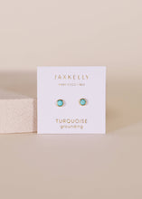 Load image into Gallery viewer, Simple Turquoise Studs