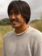 Load image into Gallery viewer, Fisherman Sweater - Pearl Gray