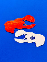 Load image into Gallery viewer, Lobster Die-Cut Greeting Card
