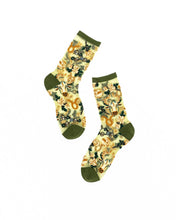 Load image into Gallery viewer, Taurus Zodiac Shimmer Sheer Crew Sock