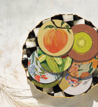 Load image into Gallery viewer, Peach Seedlings Coaster