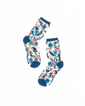 Load image into Gallery viewer, Cancer Zodiac Sheer Crew Sock