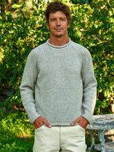 Load image into Gallery viewer, Fisherman Sweater - Pearl Gray