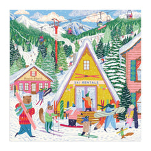 Load image into Gallery viewer, Ski Village 500 Piece Puzzle