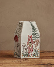 Load image into Gallery viewer, Mushrooms and Ferns Tissue Box Cover