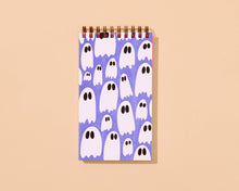 Load image into Gallery viewer, Ghosts Small Spiral Notebook