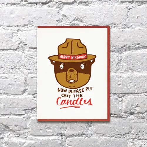 Smokey Birthday Card