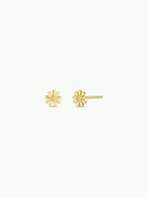 Load image into Gallery viewer, Petite Daisy Stud - 18k Gold Plated Earrings