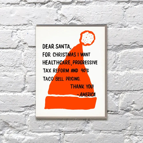 Dear Santa Card
