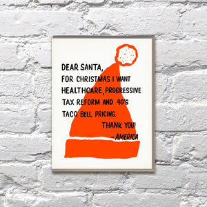 Dear Santa Card