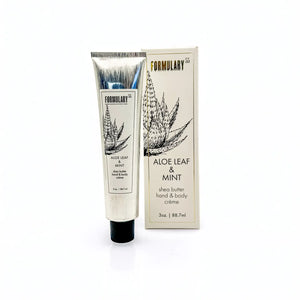 Aloe Leaf Mint - Shea Butter Hand + Body Cream