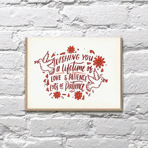 Lots Of Patience Card