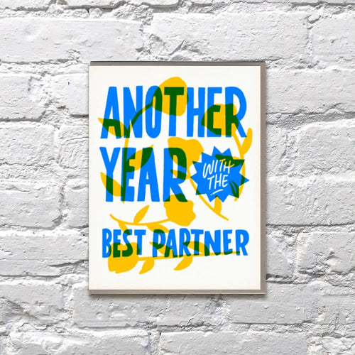 Another Year Best Partner Card