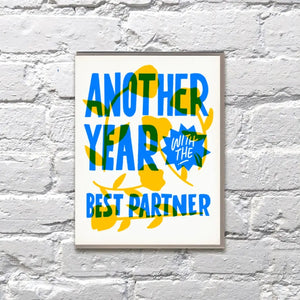 Another Year Best Partner Card