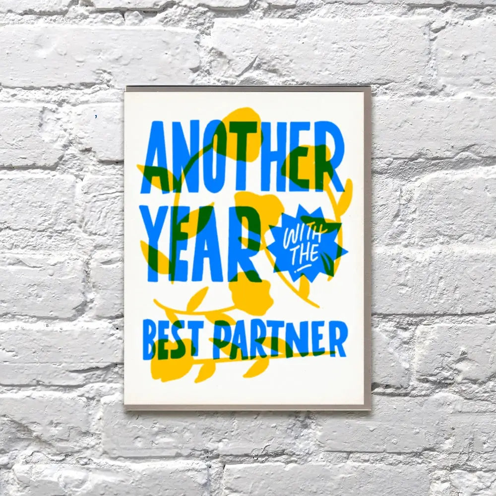 Another Year Best Partner Card