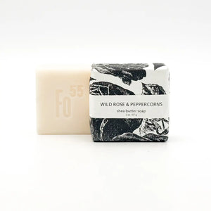 Petite Wild Rose + Peppercorns Soap
