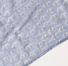 Load image into Gallery viewer, Malin Periwinkle Block Printed Scarf