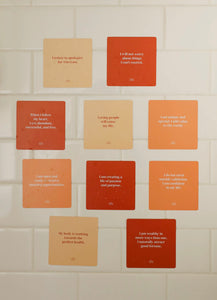 Shower Affirmation Cards - Positivity