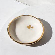 Load image into Gallery viewer, Double Heart Ring Dish