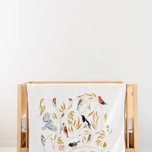 Reversible Quilt - For The Birds
