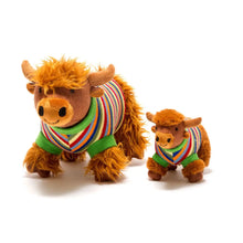 Load image into Gallery viewer, Highland Cow Plush Toy