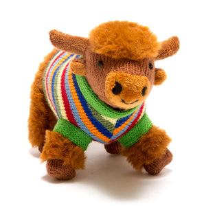 Highland Cow Rattle