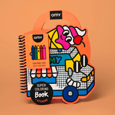 Coloring & Sticker Book - Yummy