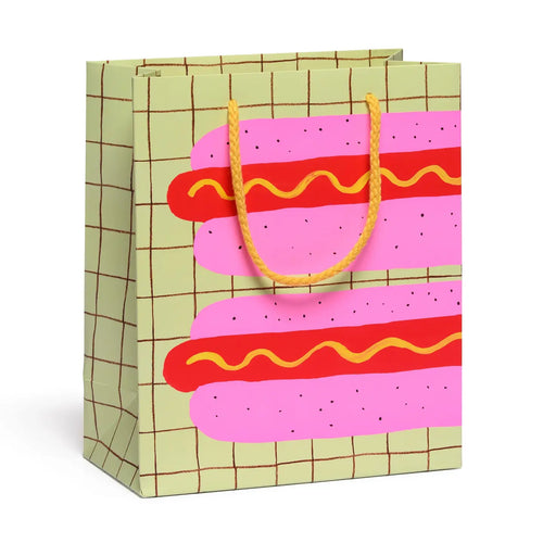 Medium Neon Hotdog Gift Bag