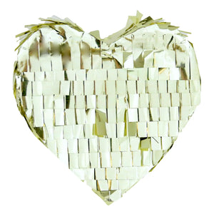 Refillable Mini Piñata - Fringe Hearts