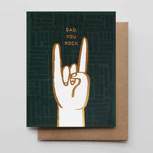 Load image into Gallery viewer, Dad You Rock Card
