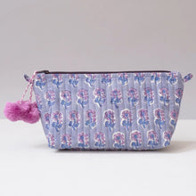 Load image into Gallery viewer, Makeup Pouch - Malin Periwinkle