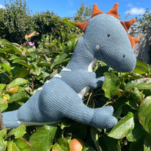 Load image into Gallery viewer, Large Blue T Rex Dinosaur Toy