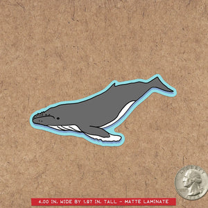 Humpback Whale Sticker