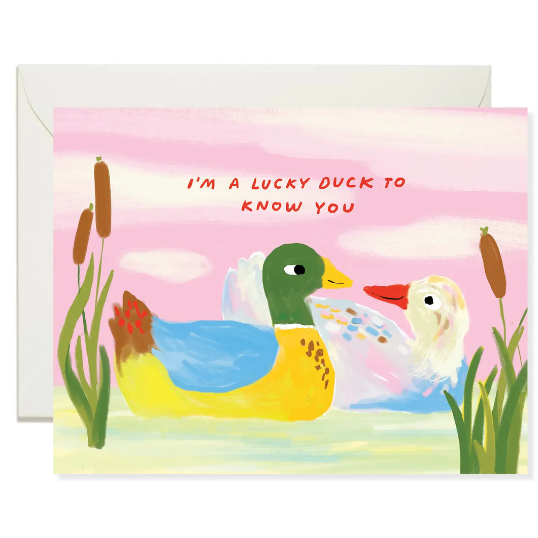 Lucky Duck Card